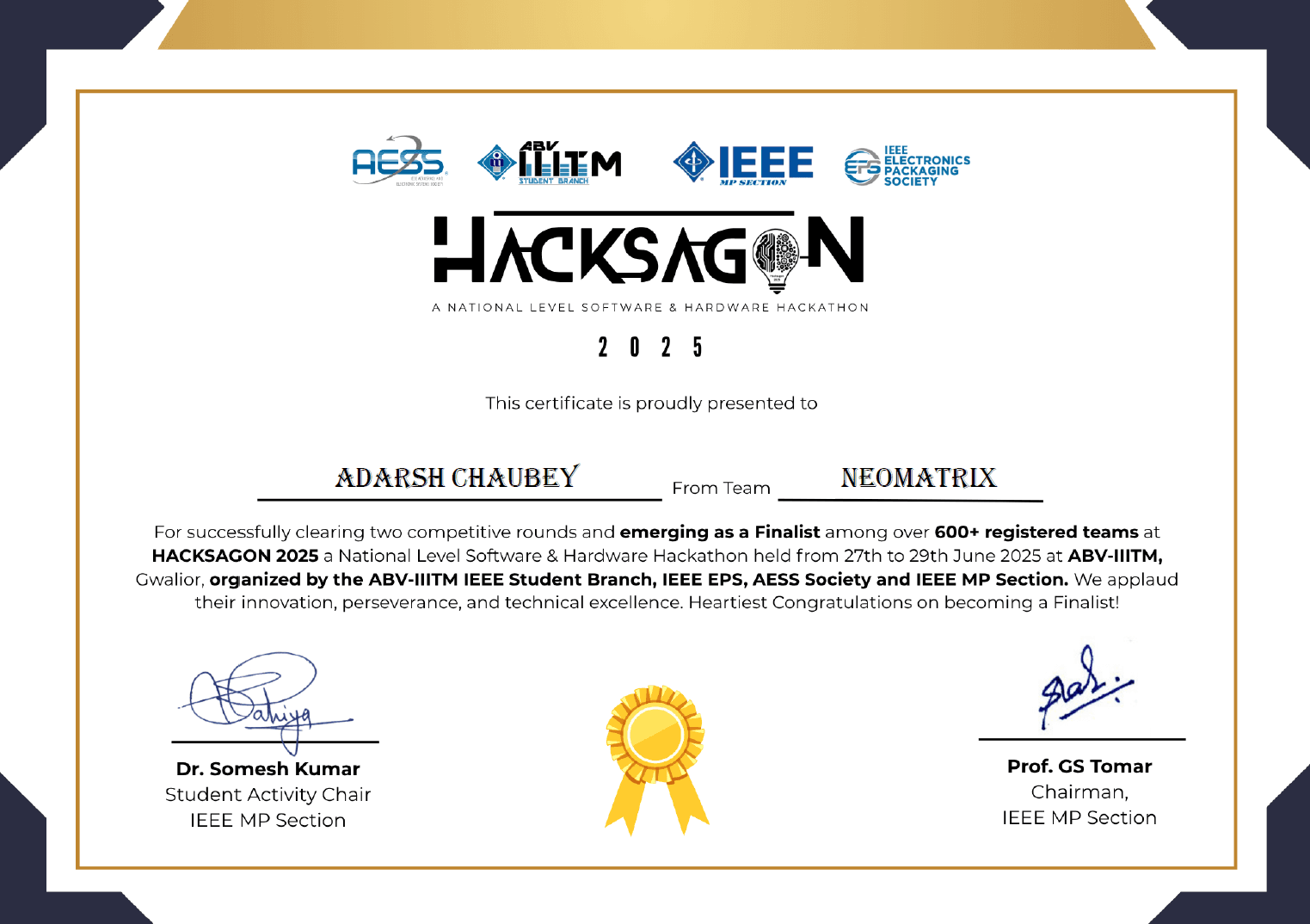 Hacksagon 2025 Finalist